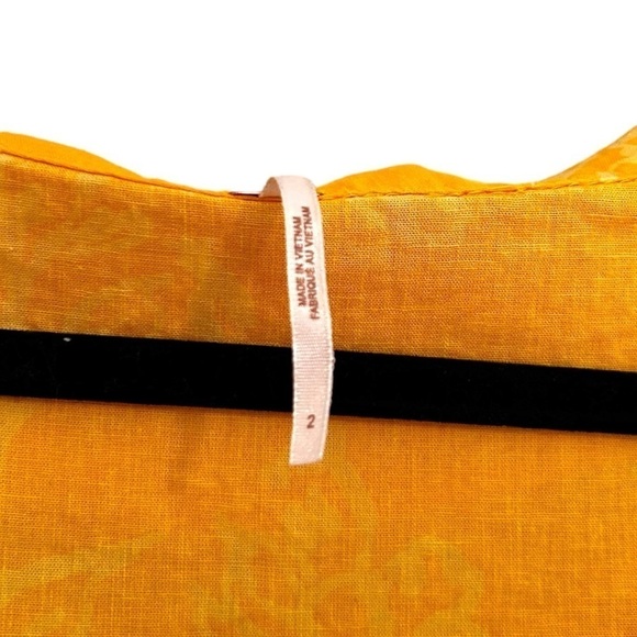 Free People A Thing Called Love Mini Dress in Yellow Combo - Picture 10 of 13